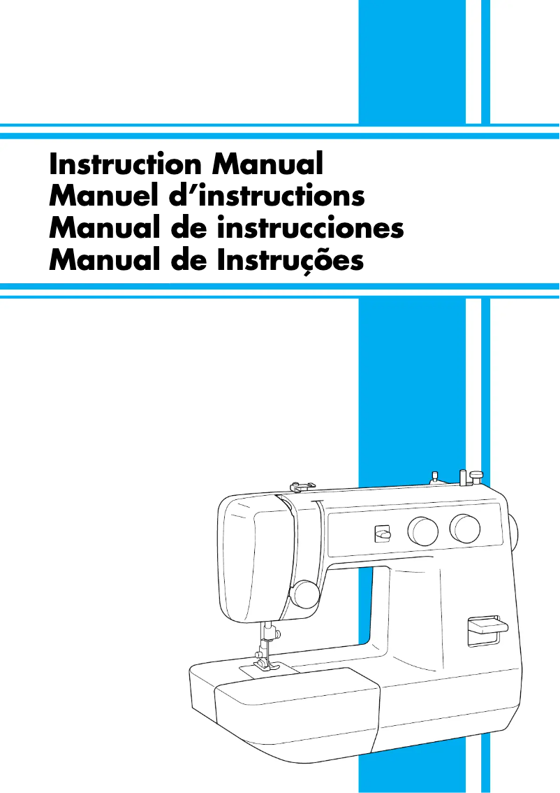 Página 1 del manual Manual de usuario Brother LS-1217