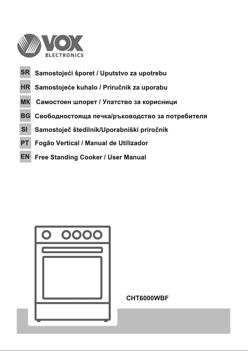 Imagen de la primera página del manual del dispositivo EHB 6000 WBF