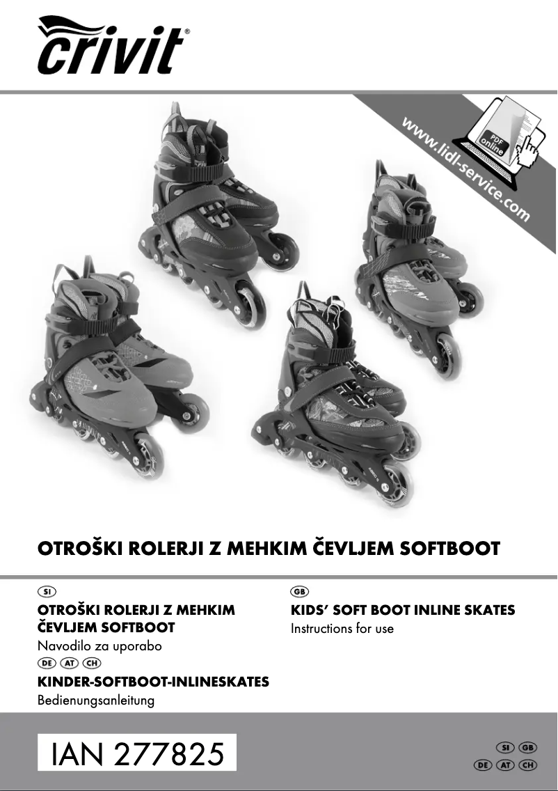 Imagen de la primera página del manual del dispositivo IAN 277825