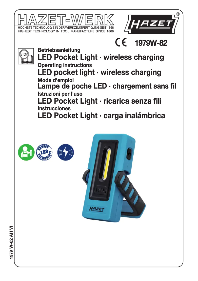 Imagen de la primera página del manual del dispositivo 1979W-82