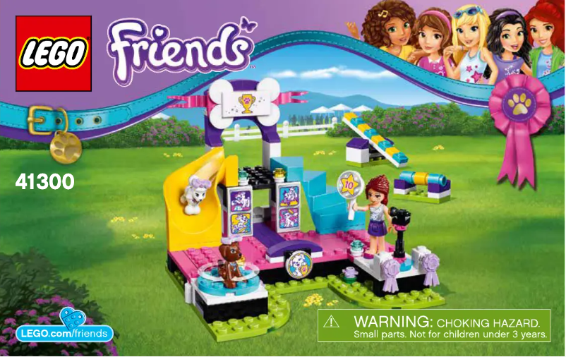 Página 1 del manual Instrucciones visuales Lego Friends 41300
