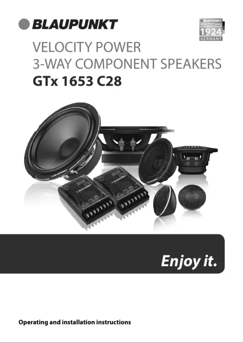 Imagen de la primera página del manual del dispositivo GTx 1653 C28