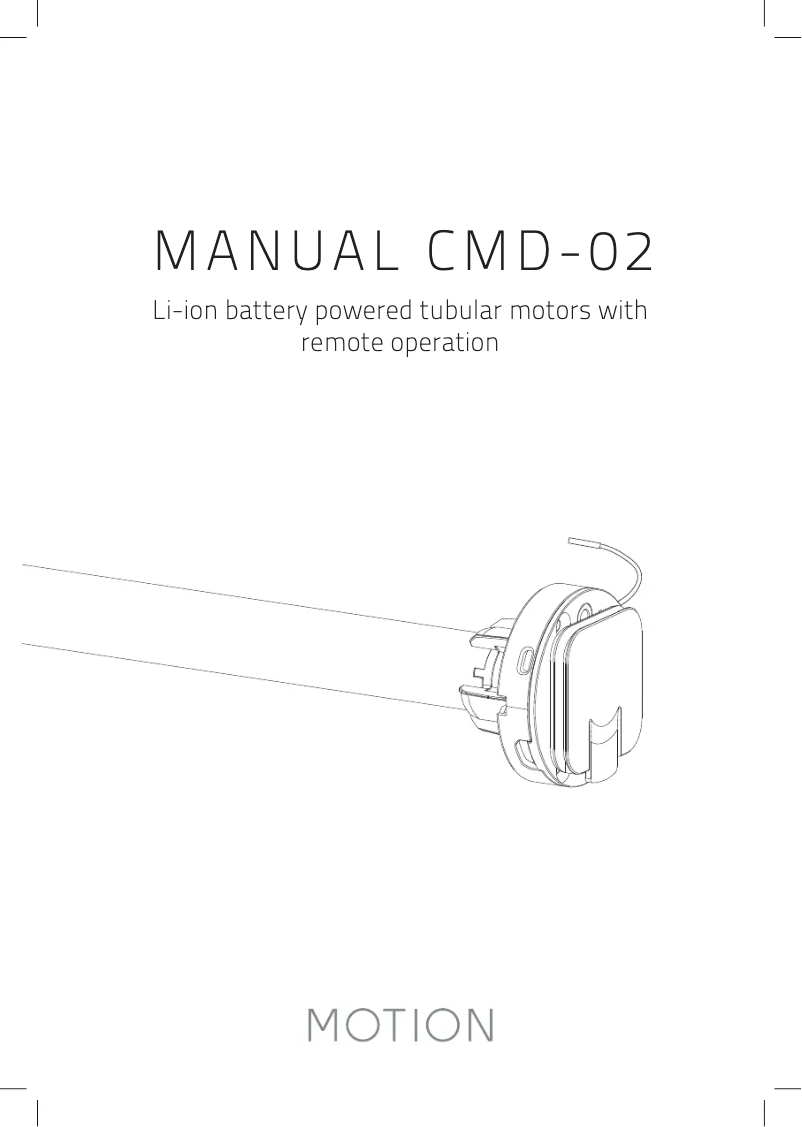 Imagen de la primera página del manual del dispositivo CMD-02