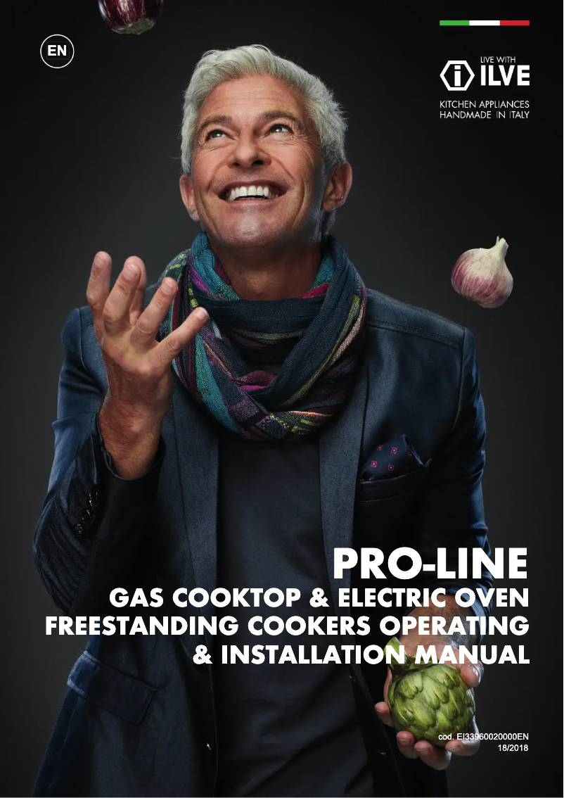 Página 1 del manual Manual de usuario Ilve L096WM3GRD