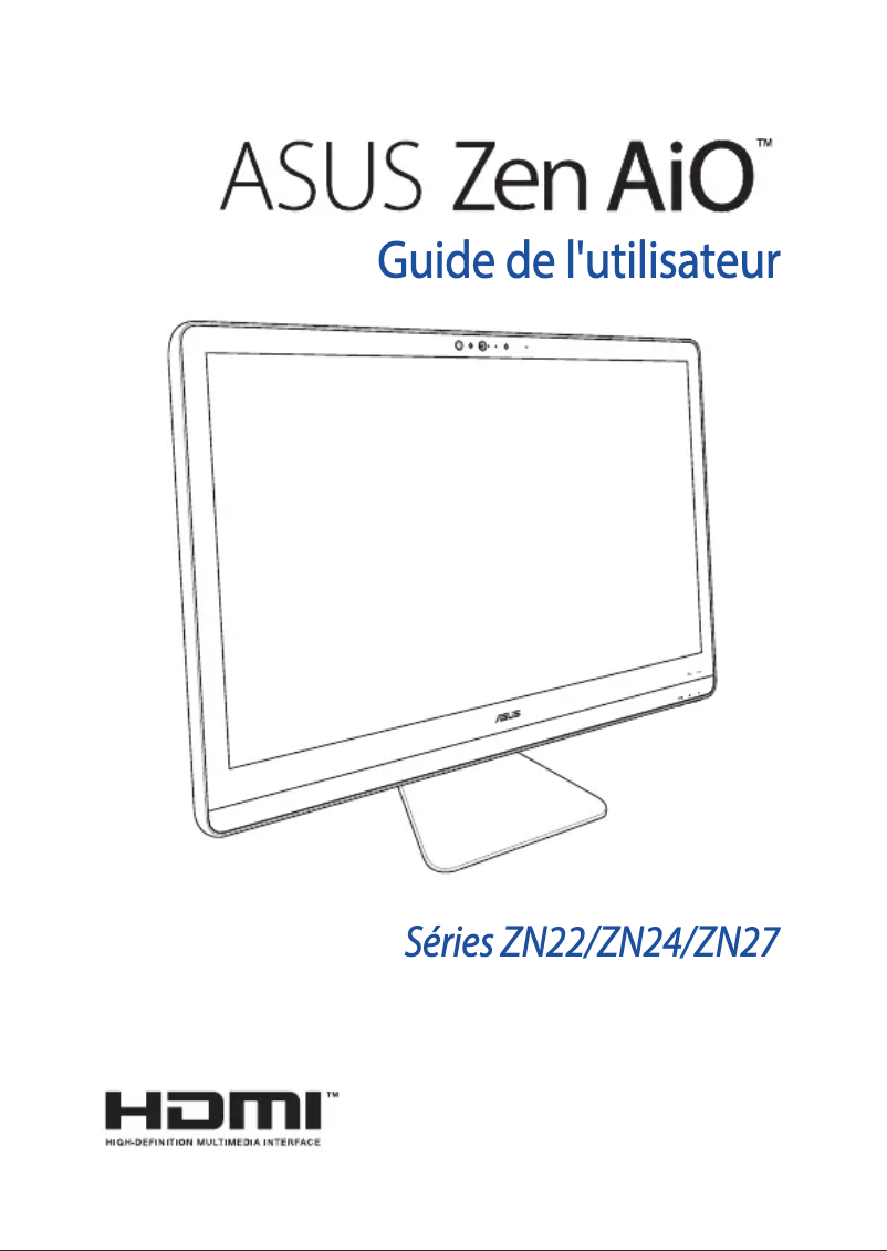 Página 1 del manual Manual de usuario Asus Zen AiO ZN220ICGT