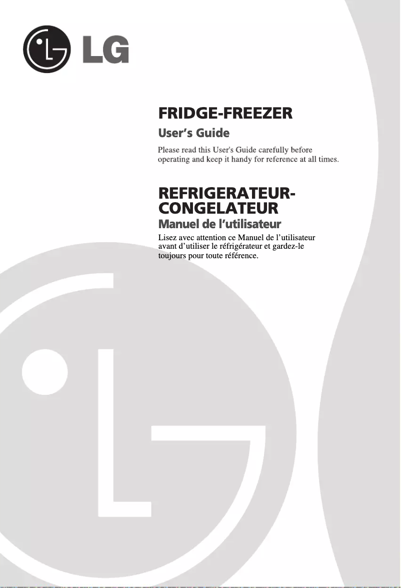 Imagen de la primera página del manual del dispositivo GC-B399BLQ