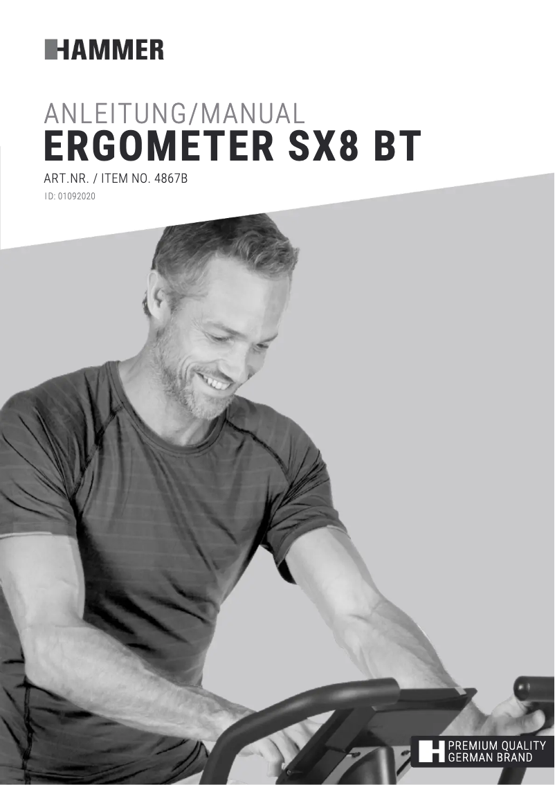 Página 1 del manual Manual de usuario Hammer SX8 BT
