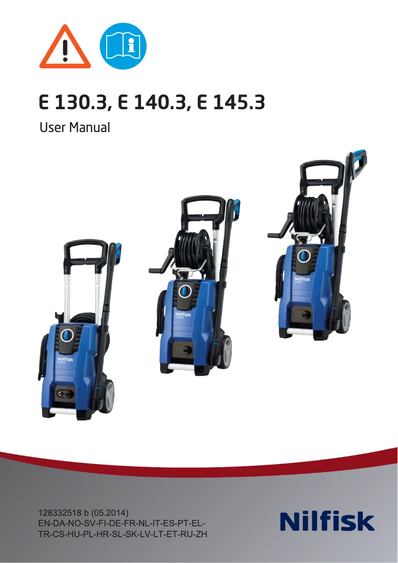 Imagen de la primera página del manual del dispositivo E 145.3-10 H X-TRA