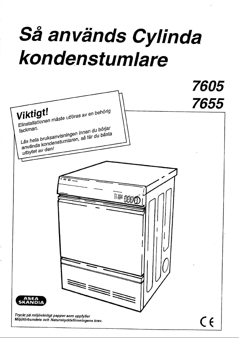 Página 1 del manual Manual de usuario Cylinda 7655