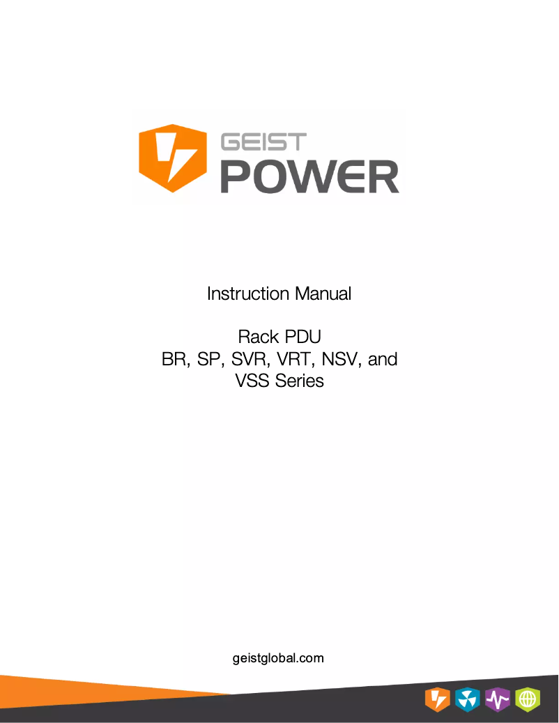 Página 1 del manual Manual de usuario Geist BR120-10