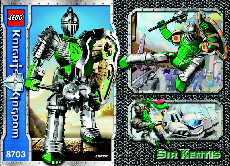 Página 1 del manual Manual de usuario Lego Knights Kingdom 8703