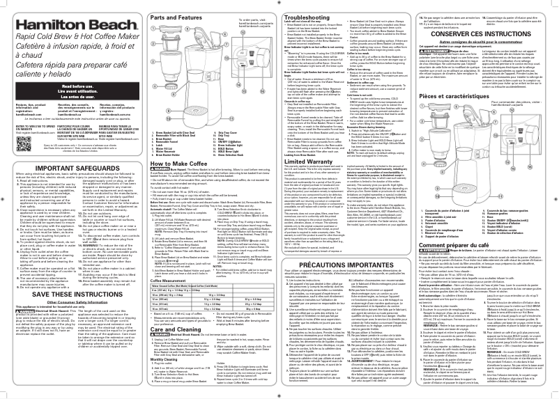Imagen de la primera página del manual del dispositivo 42500