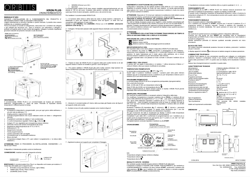 Página 1 del manual Manual de usuario Orbis NEXU