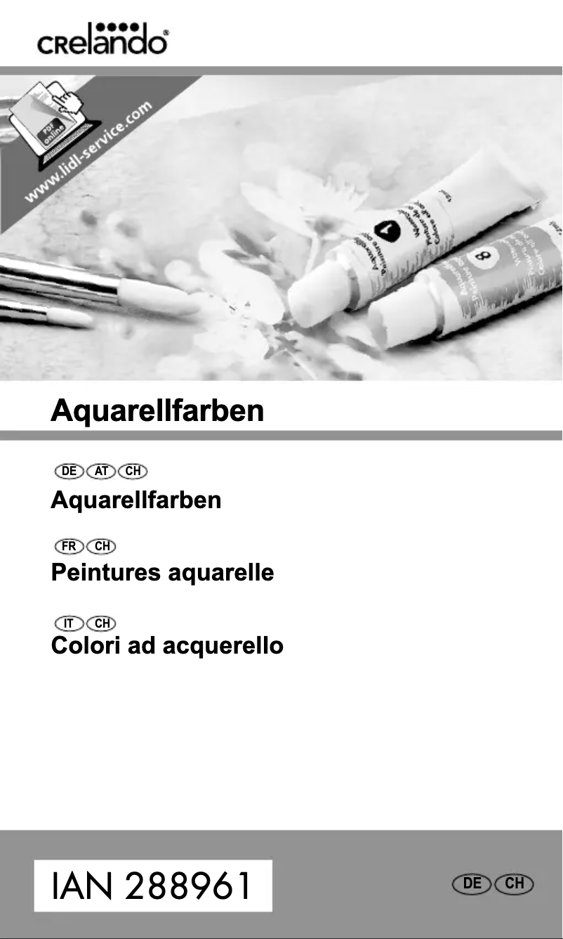 Imagen de la primera página del manual del dispositivo 288961