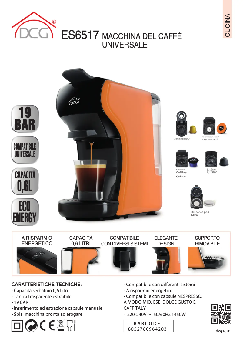 Página nº 1 - Manual de usuario DCG ES6517