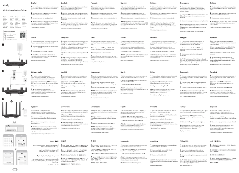Imagen de la primera página del manual del dispositivo WR3600
