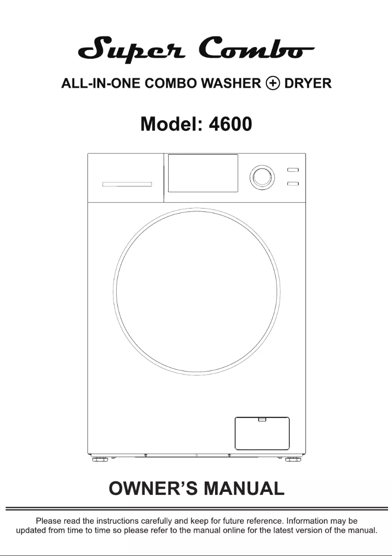 Imagen de la primera página del manual del dispositivo EZ4600S