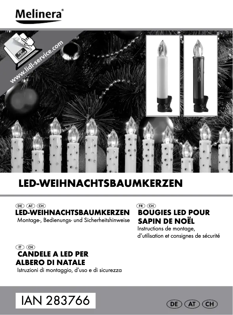 Imagen de la primera página del manual del dispositivo IAN 283766