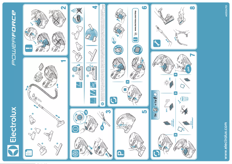 Página 1 del manual Manual de usuario Electrolux ZPFPARKDB