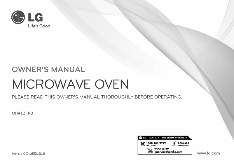 Imagen de la primera página del manual del dispositivo MH6340PS