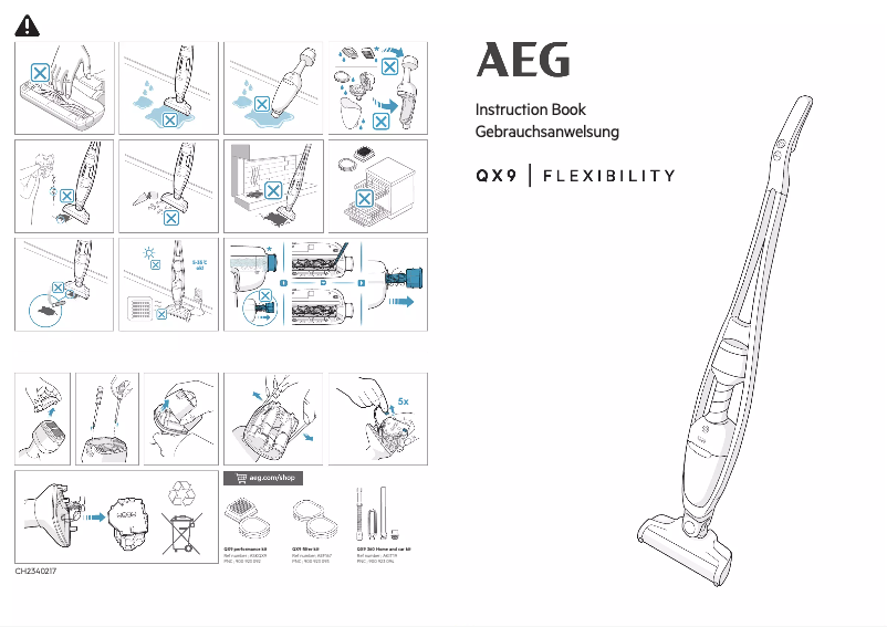 Imagen de la primera página del manual del dispositivo QX9-1-ÖKO