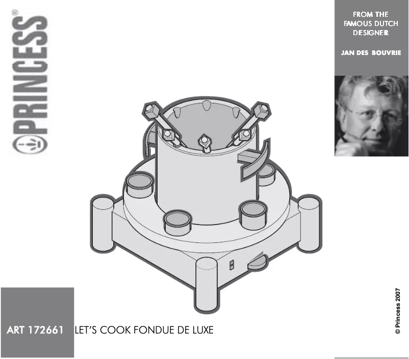 Imagen de la primera página del manual del dispositivo Lets Cook Deluxe 172661