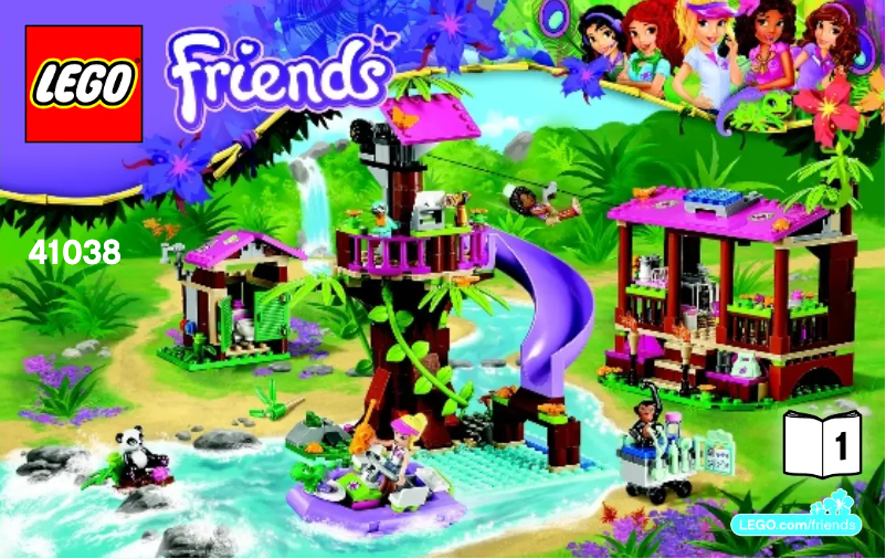 Página 1 del manual Manual de usuario Lego Friends 41038