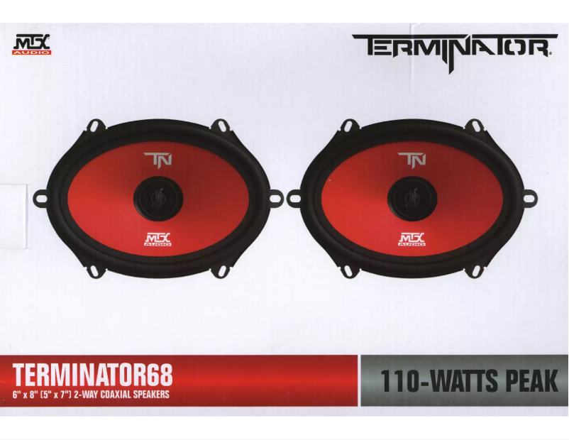 Imagen de la primera página del manual del dispositivo Terminator 68