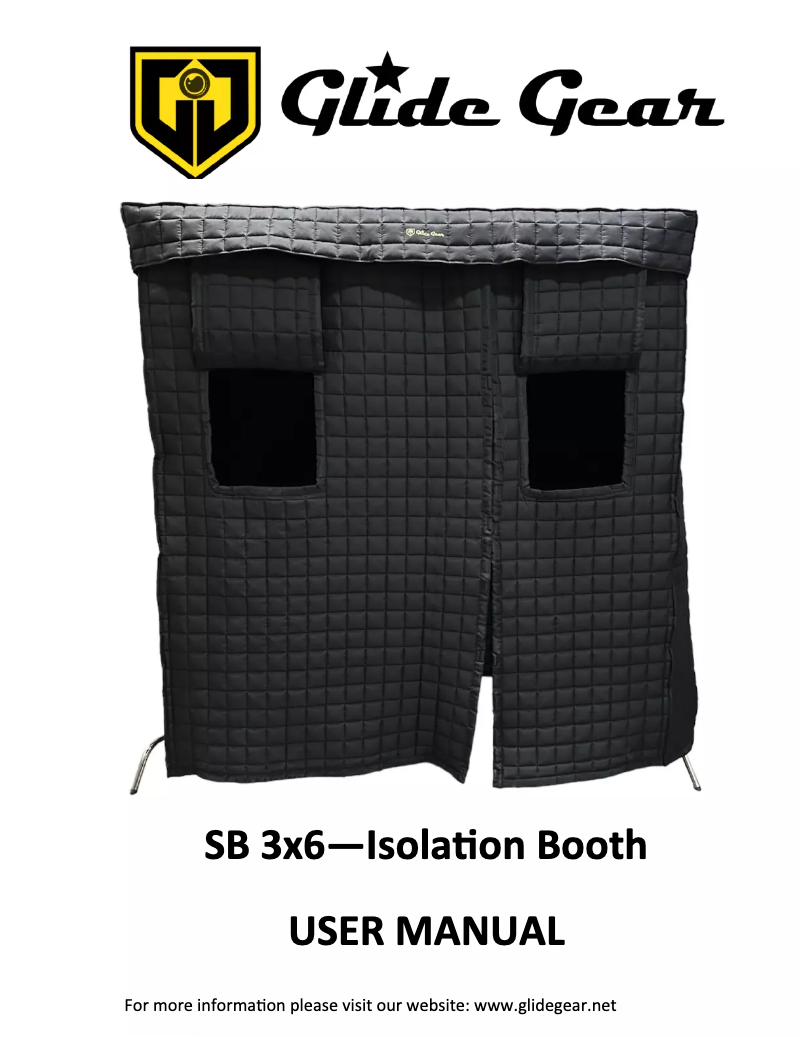 Página 1 del manual Manual de usuario Glide Gear SB 3x6