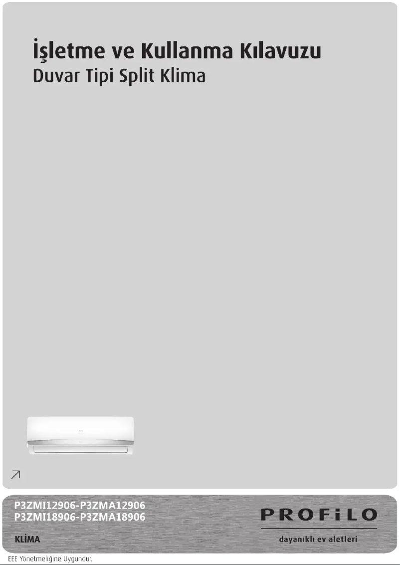 Página 1 del manual Manual de usuario Profilo P3ZMI12906