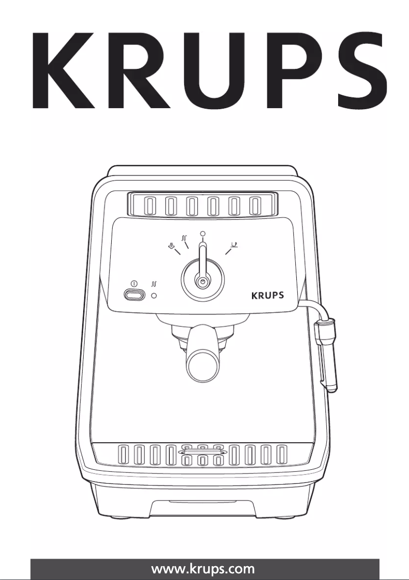 Página 1 del manual Manual de usuario Krups XP4020