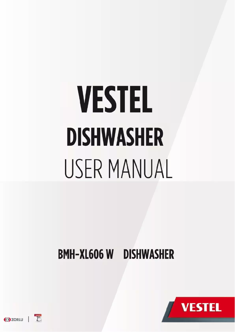 Página 1 del manual Manual de usuario Vestel BMH-XL606-W