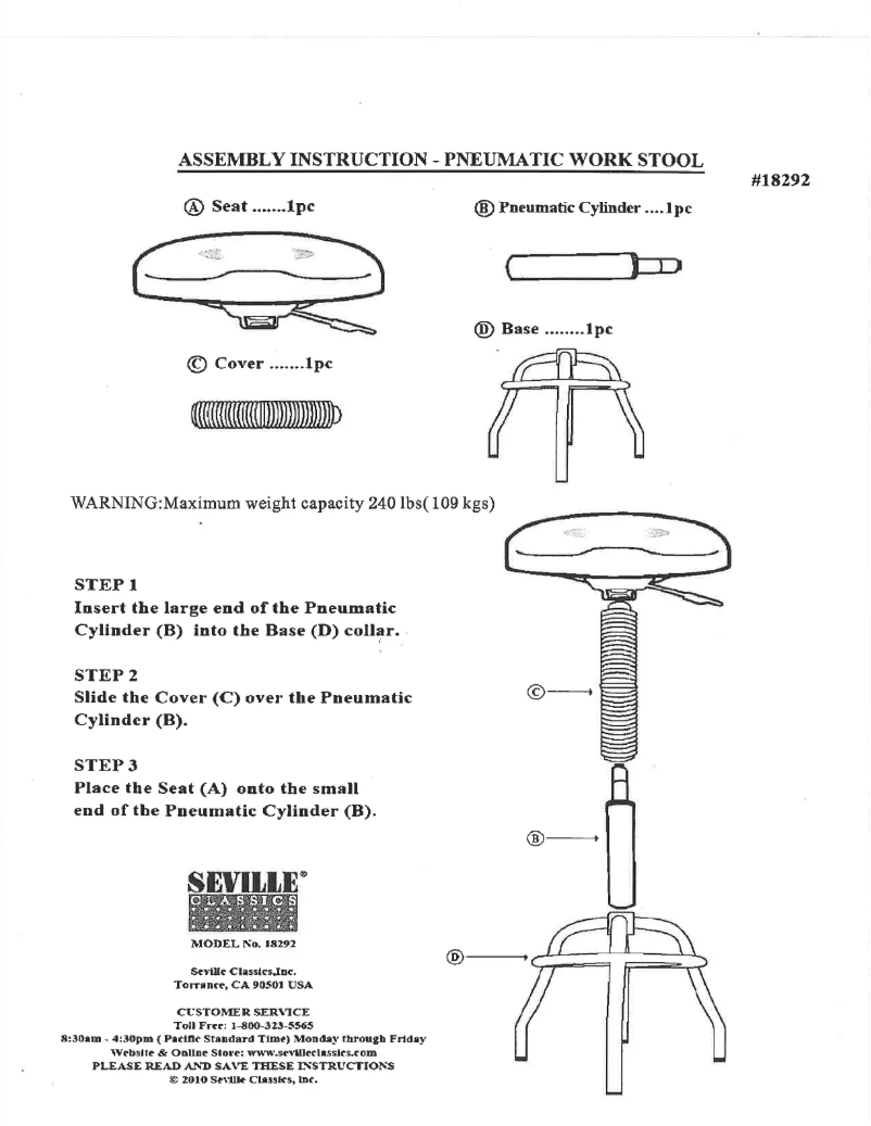 Imagen de la primera página del manual del dispositivo SHE18292