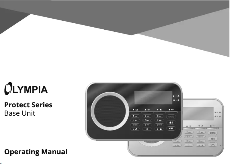 Página 1 del manual Manual de usuario Olympia Protect 9881