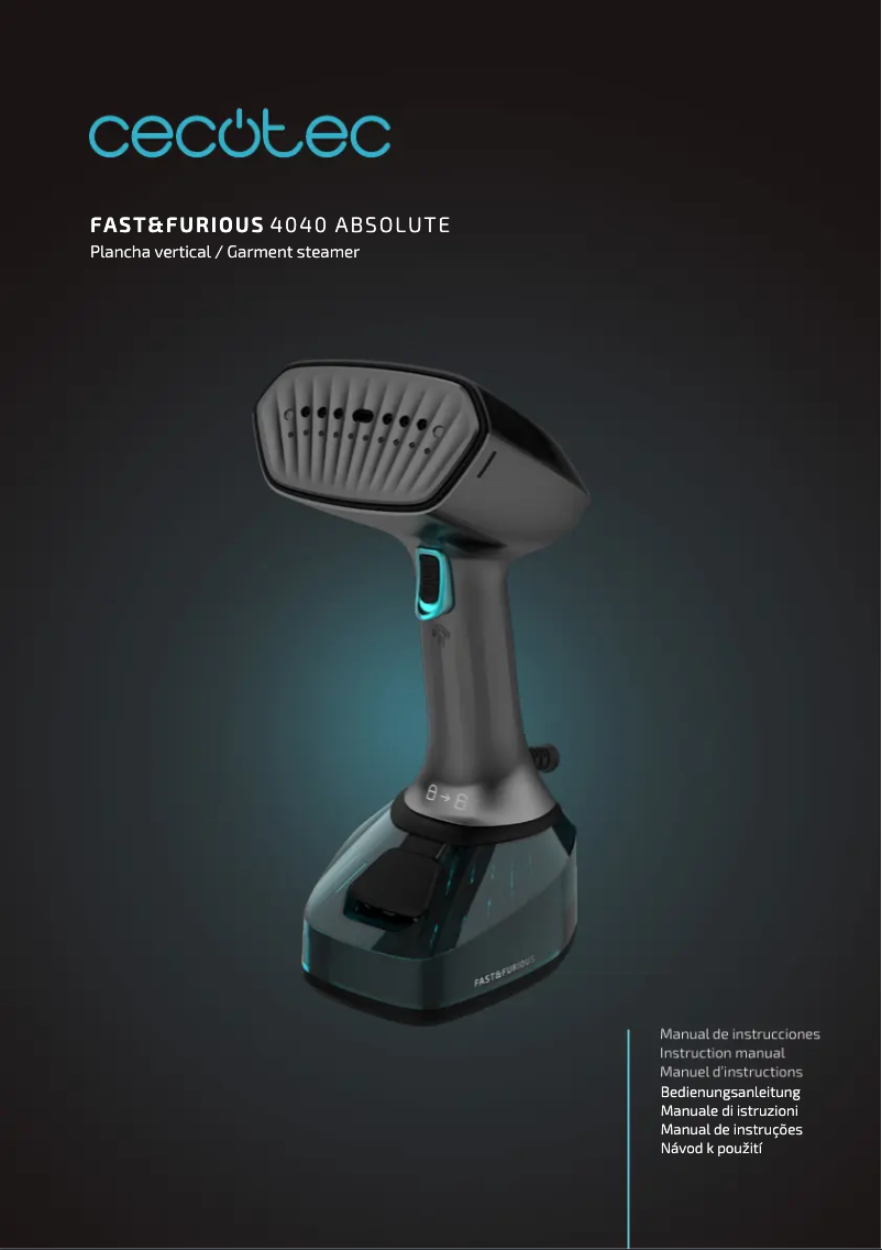 Imagen de la primera página del manual del dispositivo Fast&Furious 4040 Absolute