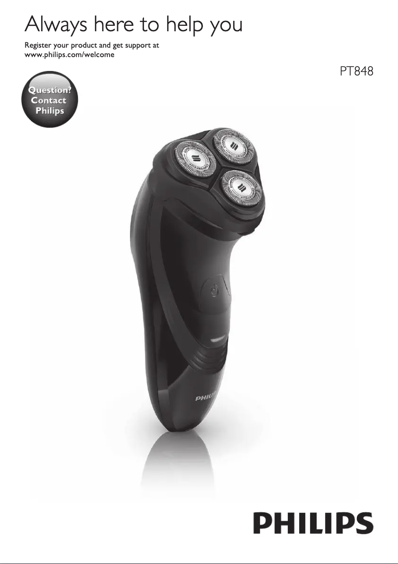 Imagen de la primera página del manual del dispositivo Series 5000 PowerTouch PT848