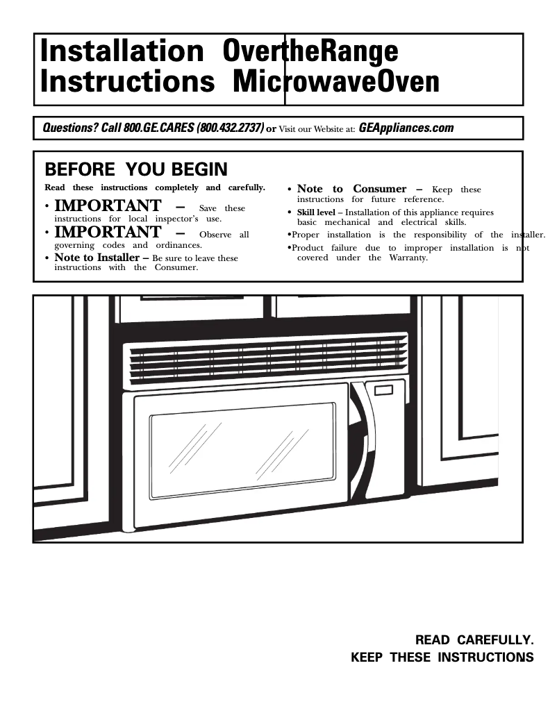 Imagen de la primera página del manual del dispositivo Spacemaker HVM1540DPWW