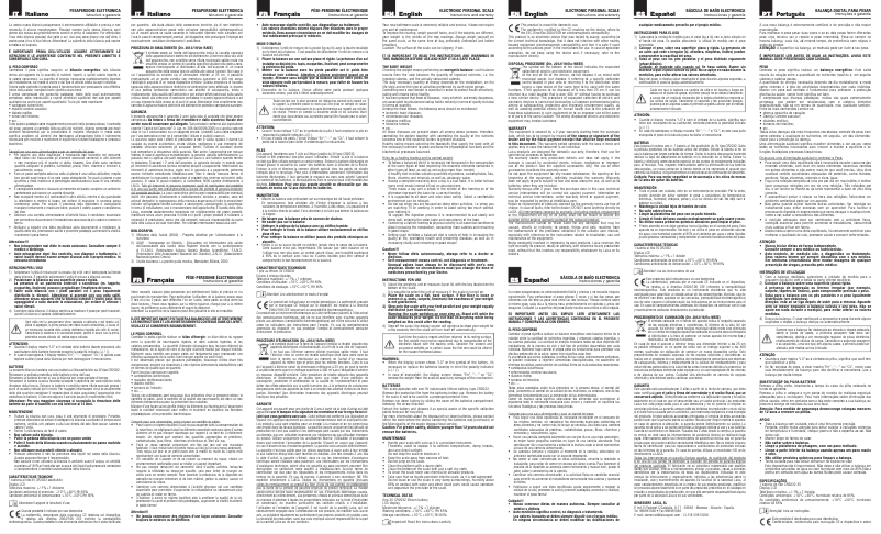 Página 1 del manual Manual de usuario Laica PS1045