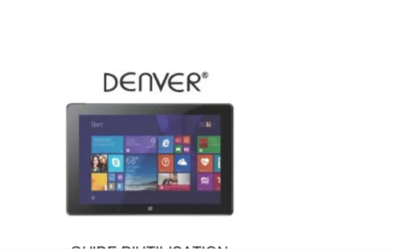 Página 1 del manual Manual de usuario Denver WIQ-10013