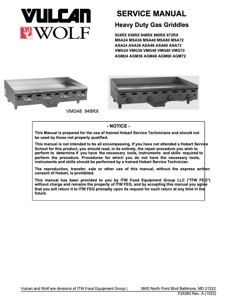 Imagen de la primera página del manual del dispositivo VMG60