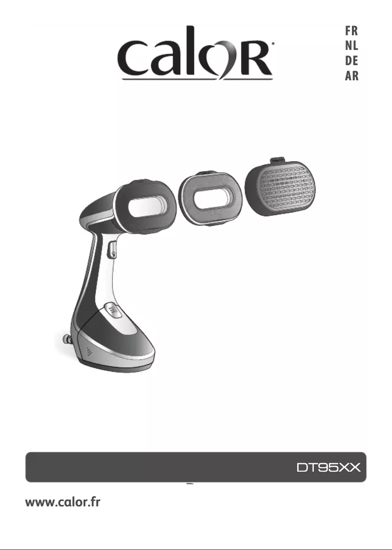 Página 1 del manual Manual de usuario Calor Pure Tex DT9530