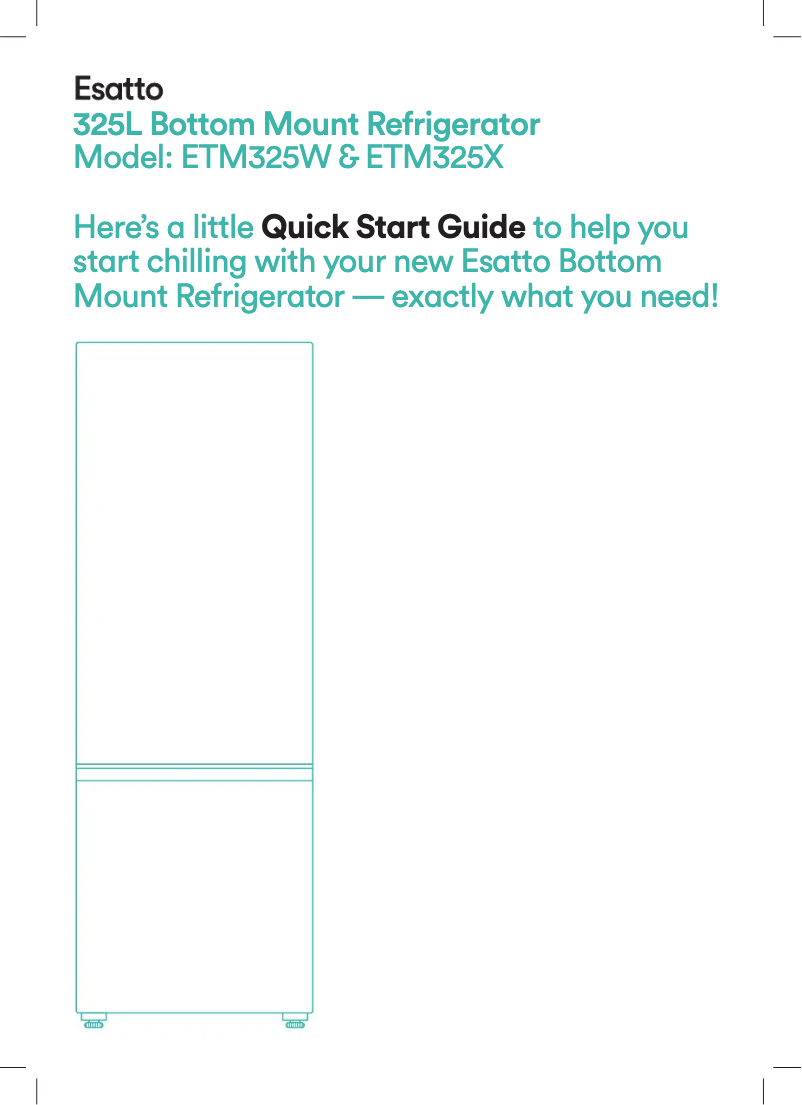Imagen de la primera página del manual del dispositivo EBM325X