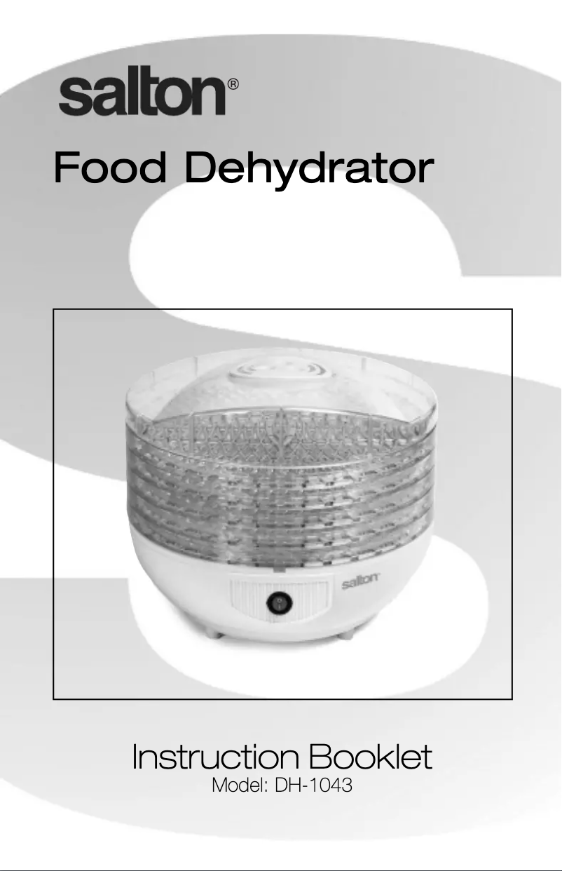 Imagen de la primera página del manual del dispositivo DH1043