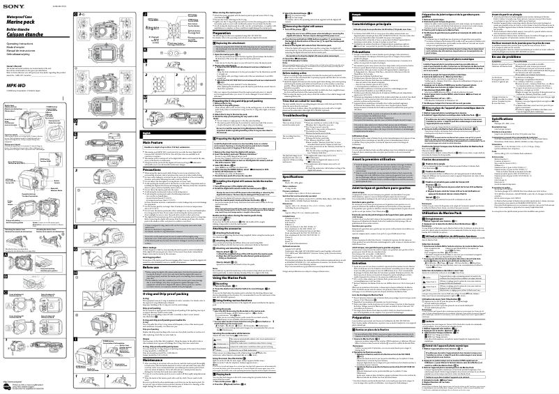 Imagen de la primera página del manual del dispositivo MPK-WD