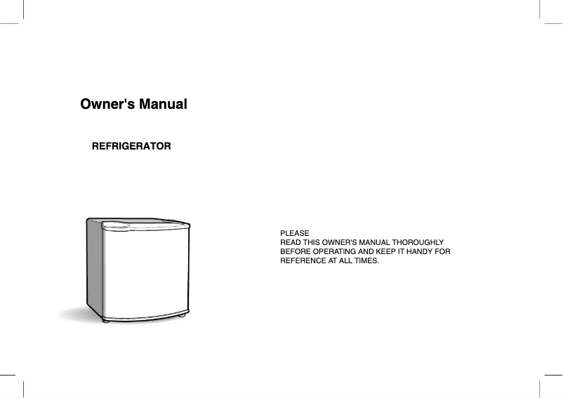 Imagen de la primera página del manual del dispositivo GC051