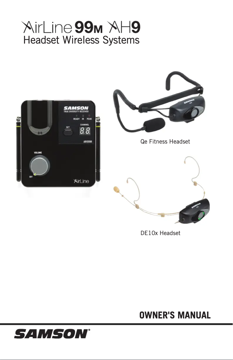 Imagen de la primera página del manual del dispositivo AirLine 99m AH9
