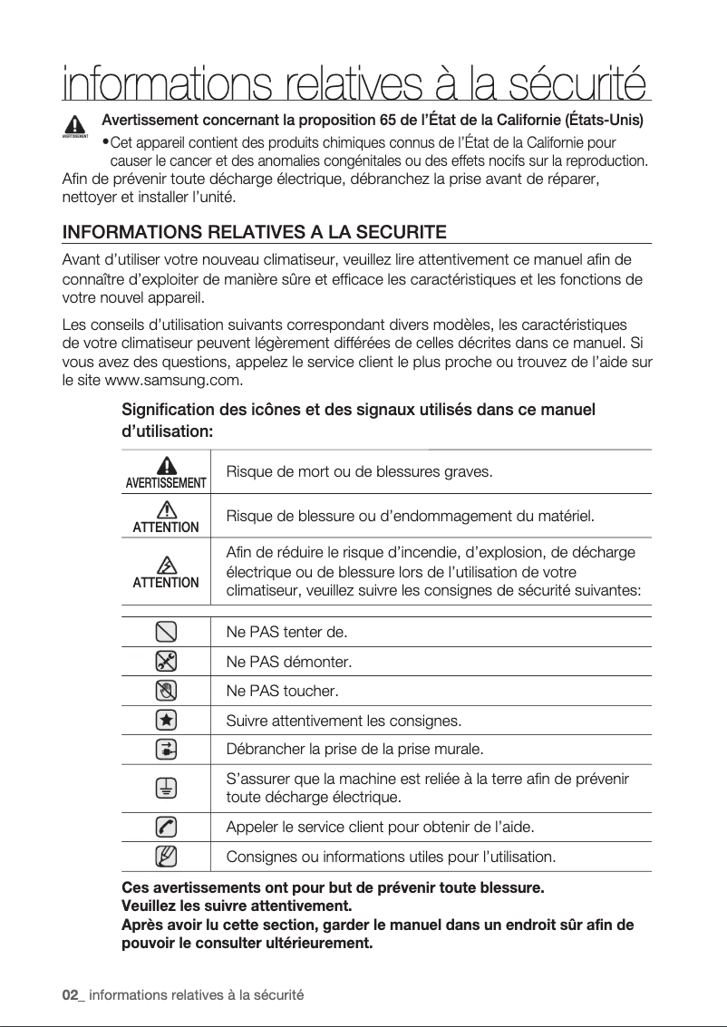 Imagen de la primera página del manual del dispositivo AC026FB1DEH