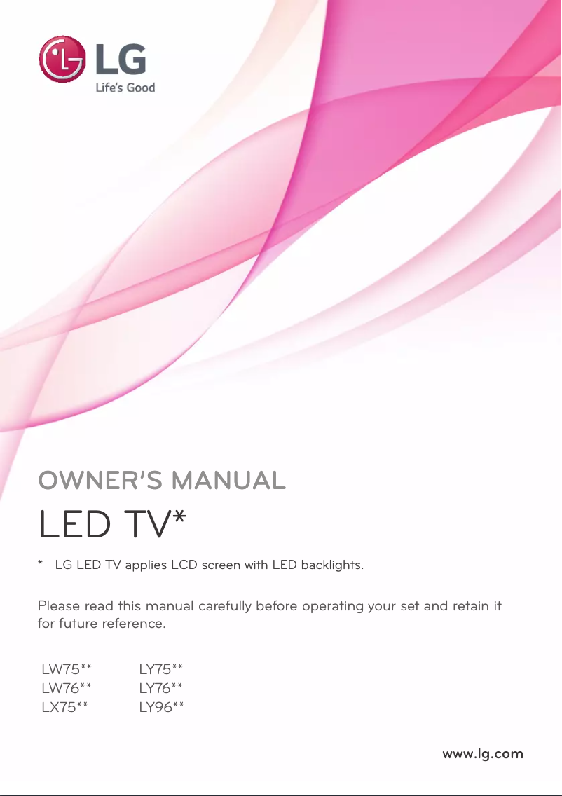 Página nº 1 - Manual de usuario LG 42LW760H