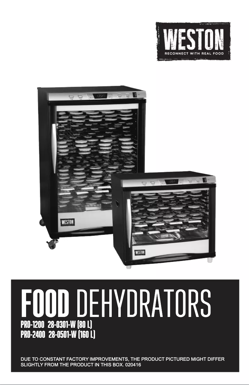 Página nº 1 - Manual de usuario Weston 28-0501-W