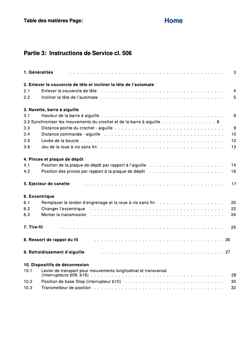 Página 1 del manual Manual de usuario Dürkopp Adler 506